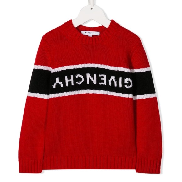 100% AUTHENTIC! GORGEOUS GIVENCHY Logo Sweater - Picture 1 of 4